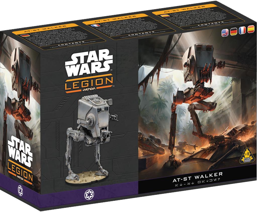 Star wars Legion : AT-ST (New!!) est la prochaine sortie pour Star Wars Legion et sa nouvelle version de ce jeu fantastique dans l'univers star wars
