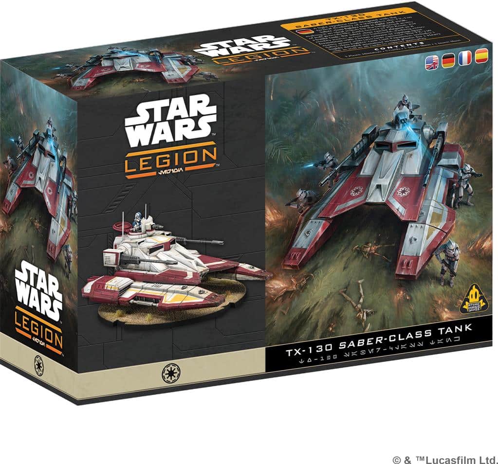 Star wars Legion : TX-130 (New !!!) est la prochaine sortie pour Star Wars Legion et sa nouvelle version de ce jeu fantastique