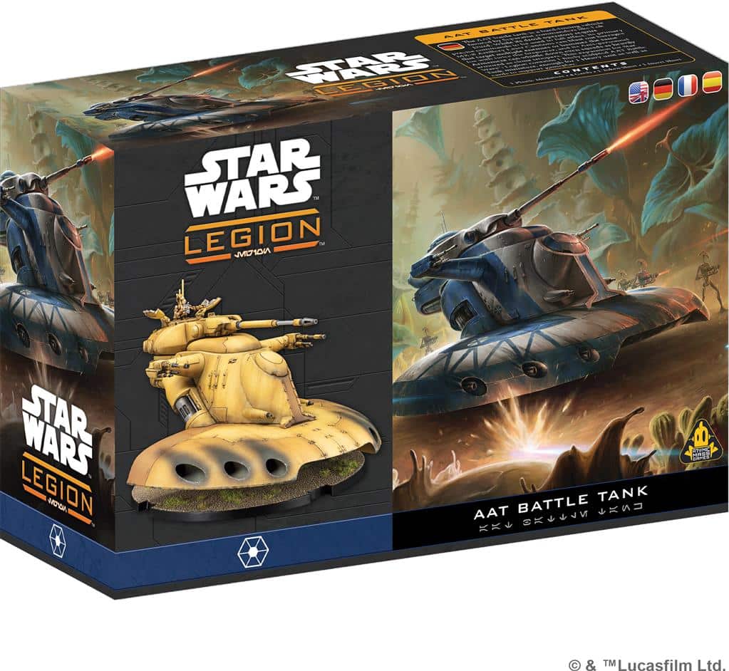 Star Wars: Legion - AAT Battle Tank (New!!) est la prochaine sortie pour Star Wars Legion et sa nouvelle version de ce jeu fantastique