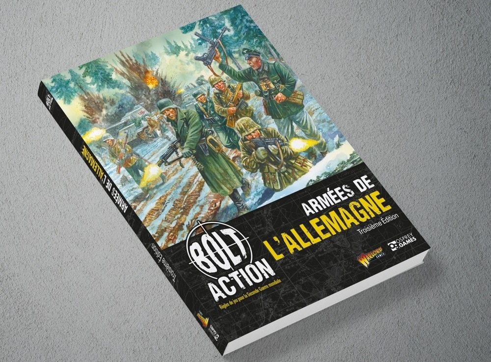 Bolt Action Armée de l'Allemagne VF vous permettent de revivre la bataille emblématique des Ardennes de la deuxieme guerre mondiale