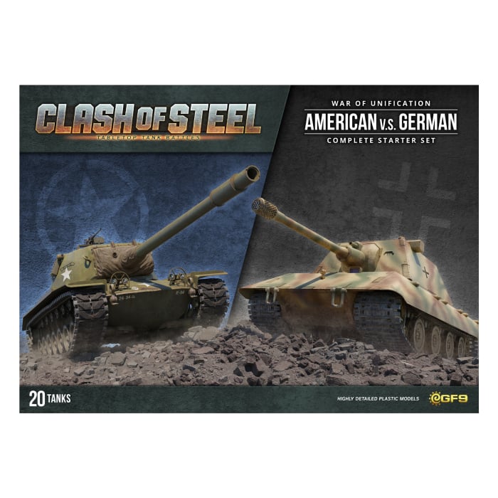 Clash of Steel - War of Unification - American vs German est l'excellent nouveau starter pour Flames of War en fin de guerre lors de la Bataille des Ardennes