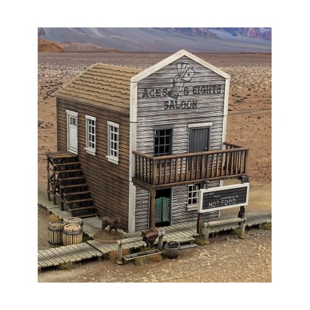 Dead Man's Hand Redux :Aces and Eights est un nouveau decor pour le starter traduit en VF grâce à Legion Distribution, un jeu d'escarmouche dans l'univers western