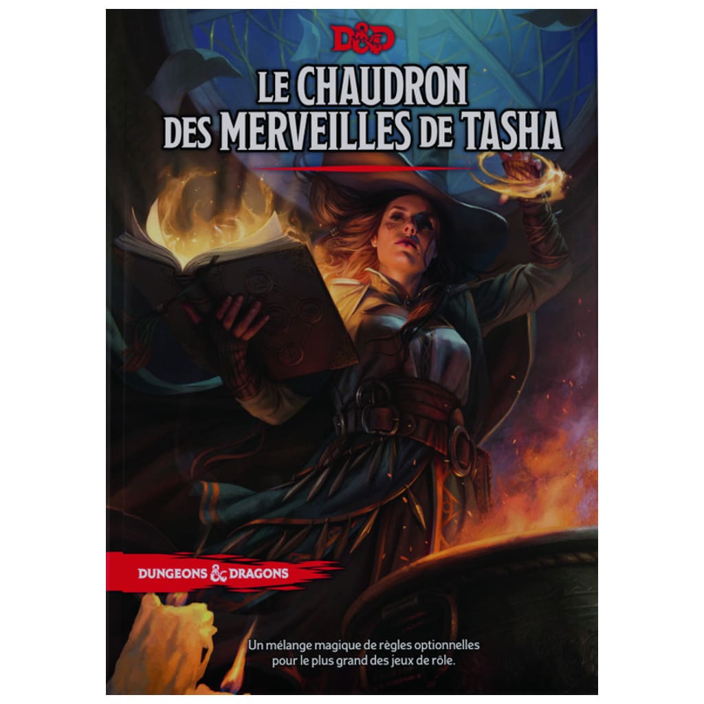 Dungeons & Dragons 5e Éd - Le Chaudron des Merveilles de Tasha est l'une des extensions du JDR Dungeons & Dragons