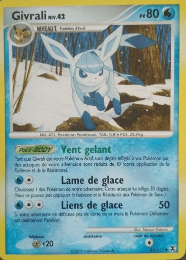 La carte à l'unité Pokémon est un moyen simple et original de collectionner votre série préféré. Les cartes sont protégées.