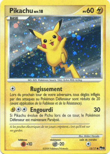La carte à l'unité Pokémon est un moyen simple et original de collectionner votre série préféré. Les cartes sont protégées.