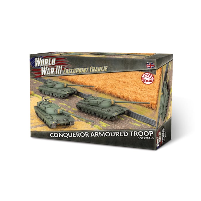 Conqueror Armoured Troop (TBBX17) accompagne les nouvelles sorties britanniques pour team yankee