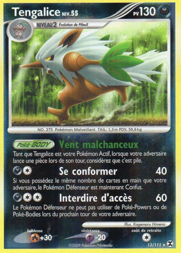 La carte à l'unité Pokémon est un moyen simple et original de collectionner votre série préféré. Les cartes sont protégées.