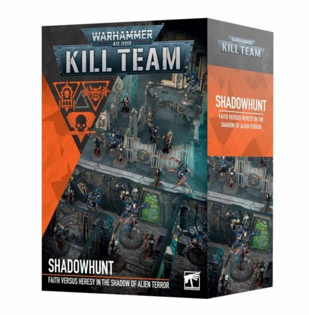 Le terrain de chasse a pour nom Kill Team V3 : Chasse nocturne , et on y retrouve les Scouts Space Wolves aux prises avec une kill team d’Exo-armures Stealth