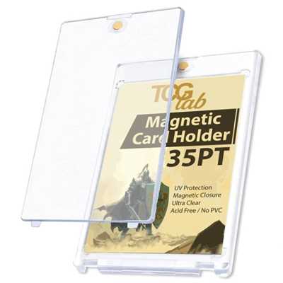 Découvrez les TCGLab Magnetic Card Holder 35PT, la protection acrylique parfaite pour protéger vos cartes les plus importantes