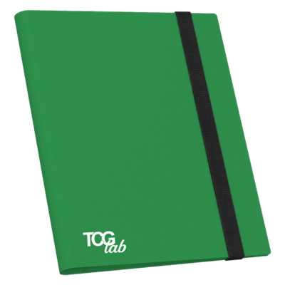 Découvrez le TCGLab 9 Pocket Binder (360 cards) Vert, un classeur parfait pour ranger votre collection de cartes en toute sécurité
