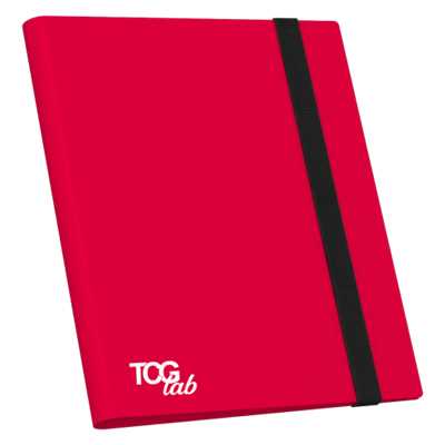 Découvrez le TCGLab 9 Pocket Binder (360 cards) Rouge, un classeur parfait pour ranger votre collection de cartes en toute sécurité