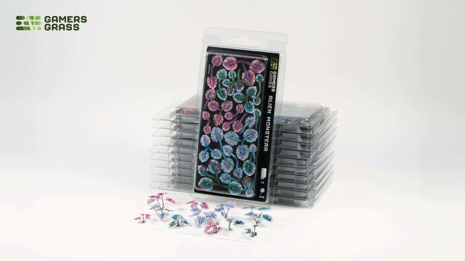 Gamers grass Laser Plants : Alien Monstera est une superbe nouveautées pour magnifier la peinture de figurines grâce à Gamergrass