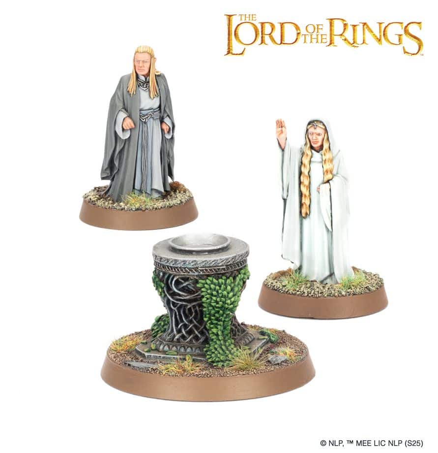 Découvrez les superbes figurines du seigneur des anneaux de games workshop: Galadriel et Celeborn