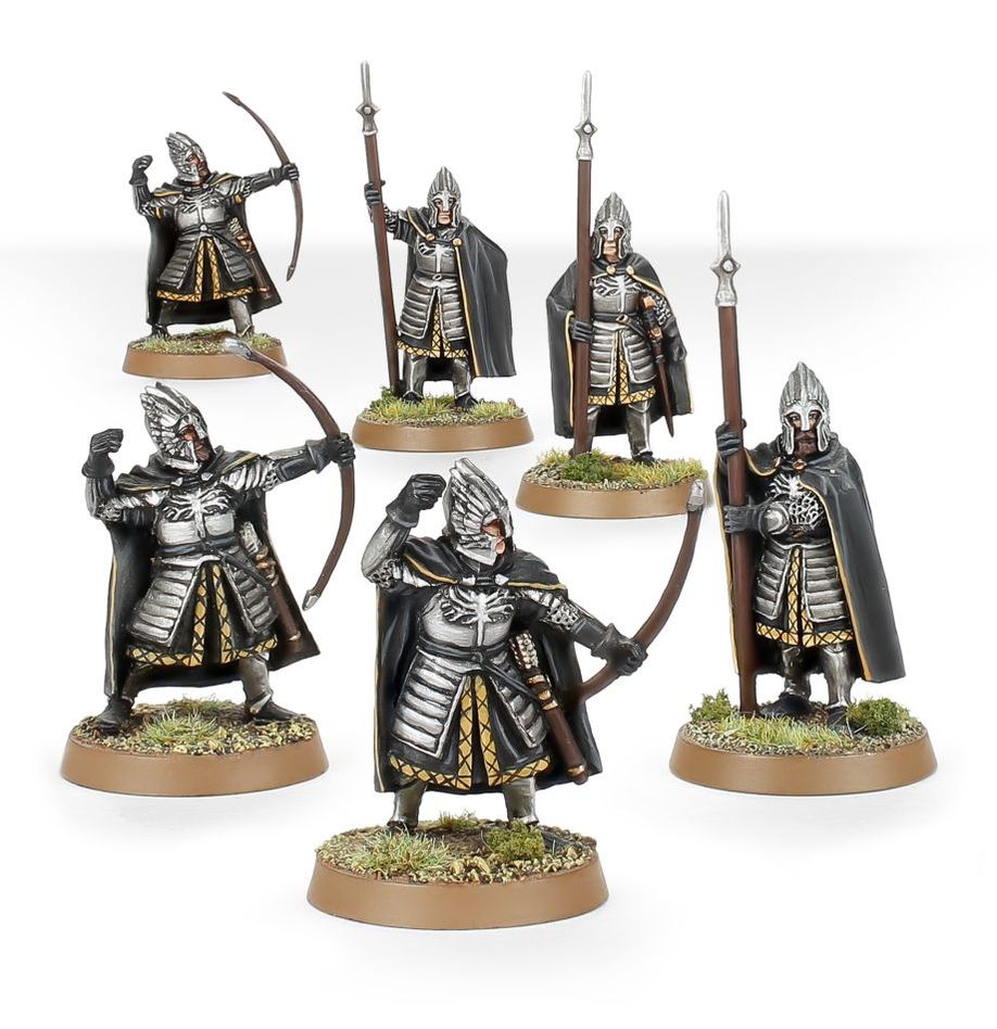 Découvrez les superbes figurines du seigneur des anneaux de games workshop: Citadel Guard