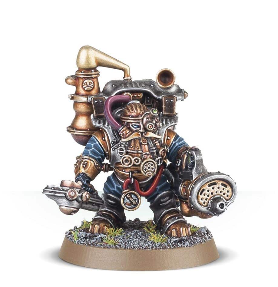 Kharadron Overlords : Étherchimiste fait partie des personnages emblématiques de l'armée des Kharadrons Overlords