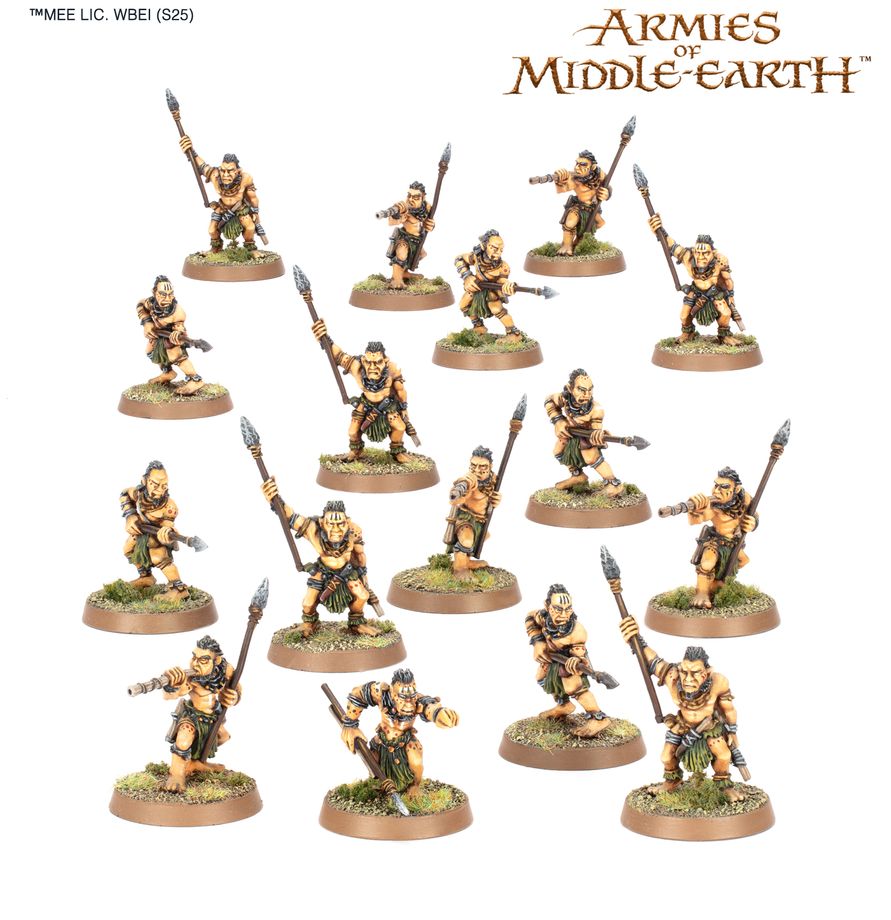 Découvrez les superbes figurines du seigneur des anneaux de games workshop: The Wose of Drúadan Forest