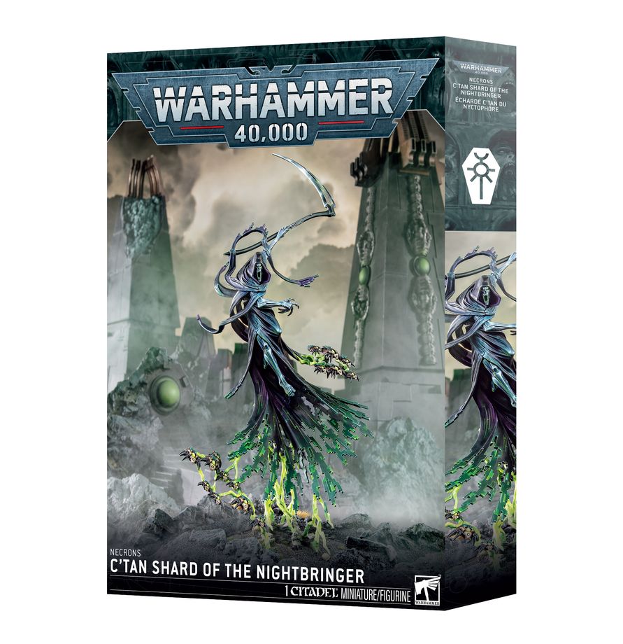 500 World Titus est le nouveau format narratif accompagnés de superbes figurines pour warhammer 40.000 comme le Necron Echarde Ctan du Nyctophore