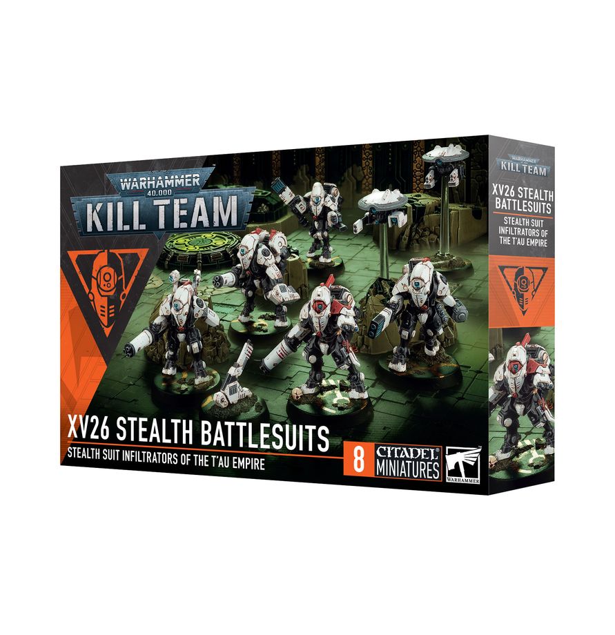 La nouvelle escouade pour Kill Team V3 : Exoarmures XV26 Stealth arrive enfin cette semaine pour votre jeu favori de games workshop