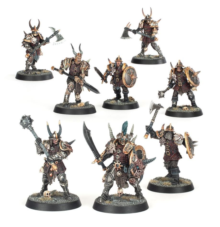 Decouvrez les nouvelles sorties de Games Workshop avec de nouvelles figurines avec le Slaves to Darkness Légionnaires du Chaos