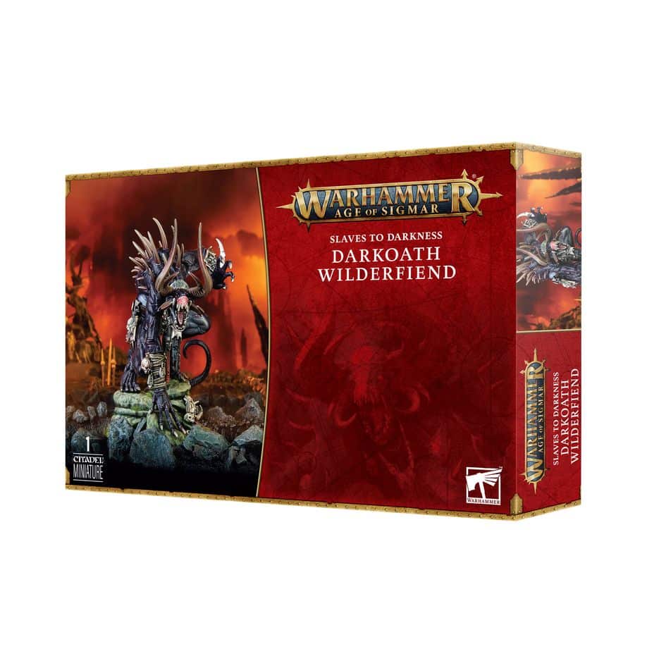 Découvrez les sorties de Games Workshop avec de nouvelles figurines avec le Slaves to Darkness Slaves to Darkness Gastefauve Noir-serment