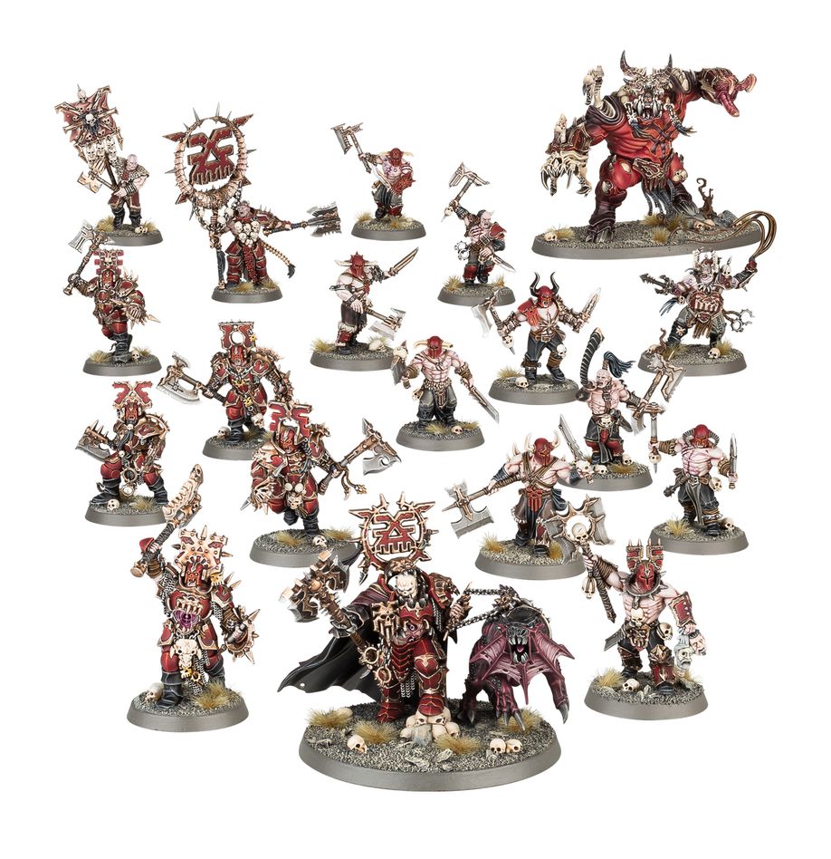 Découvrez les Blades of Khorne Bande de la Lame Sanglante une unité brutale et redoutable sur le champ de bataille
