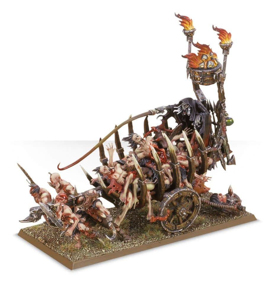 Découvrez les nouveautés Games Workshop avec Soulblight Gravelords : Charrette Macabre, de superbes figurines à venir pour votre armée favorite