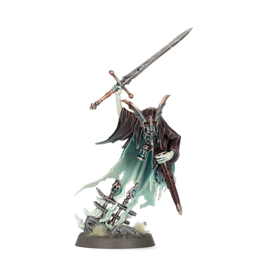 Nighthaunt: Chevalier des Suaires est l'un des personnages emblématique de l'armée des nighthaunt , terreur et effroi seront vos armes