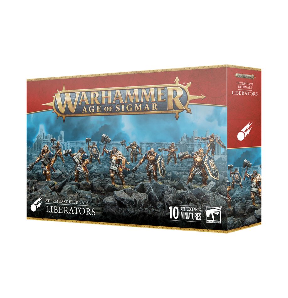 Stormcast Eternals Libérators est la nouvelle unité de stormcast eternals , une unité de poids pour vos armées de guerriers de l'orage