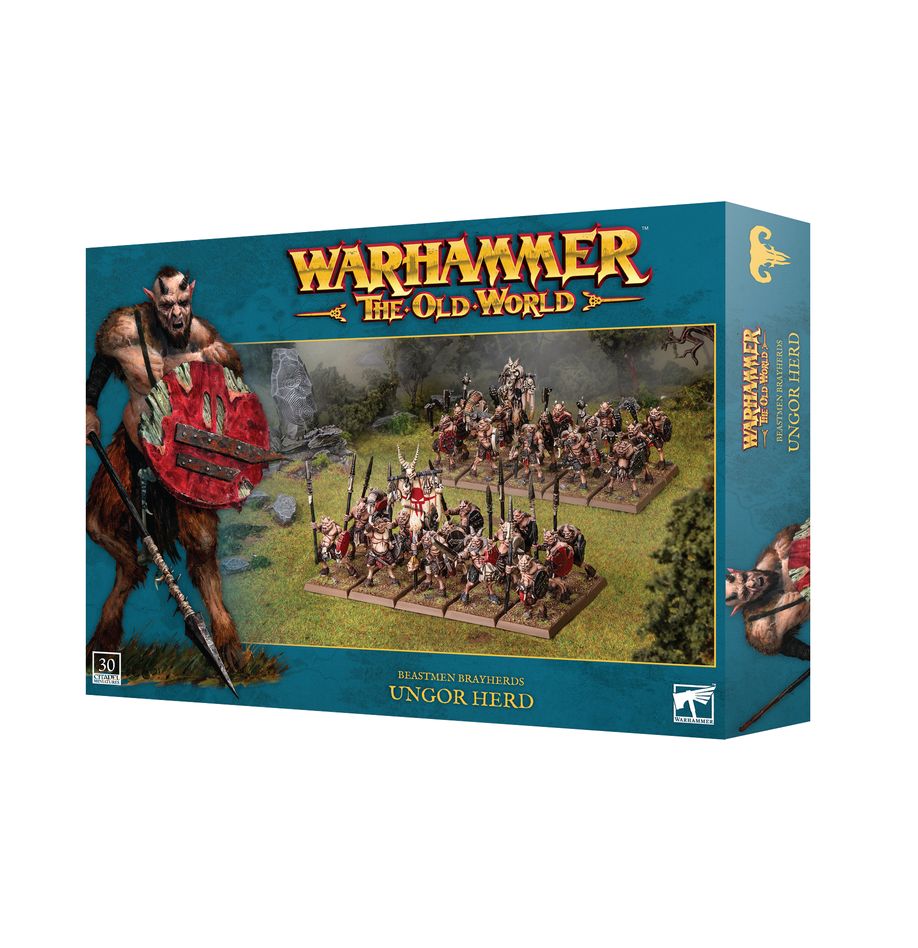 Découvrez les Old World Beastmen Ungor Herd, une superbe sortie qui accompagnent la nouvelle faction des Beastmen pour Warhammer The Old World
