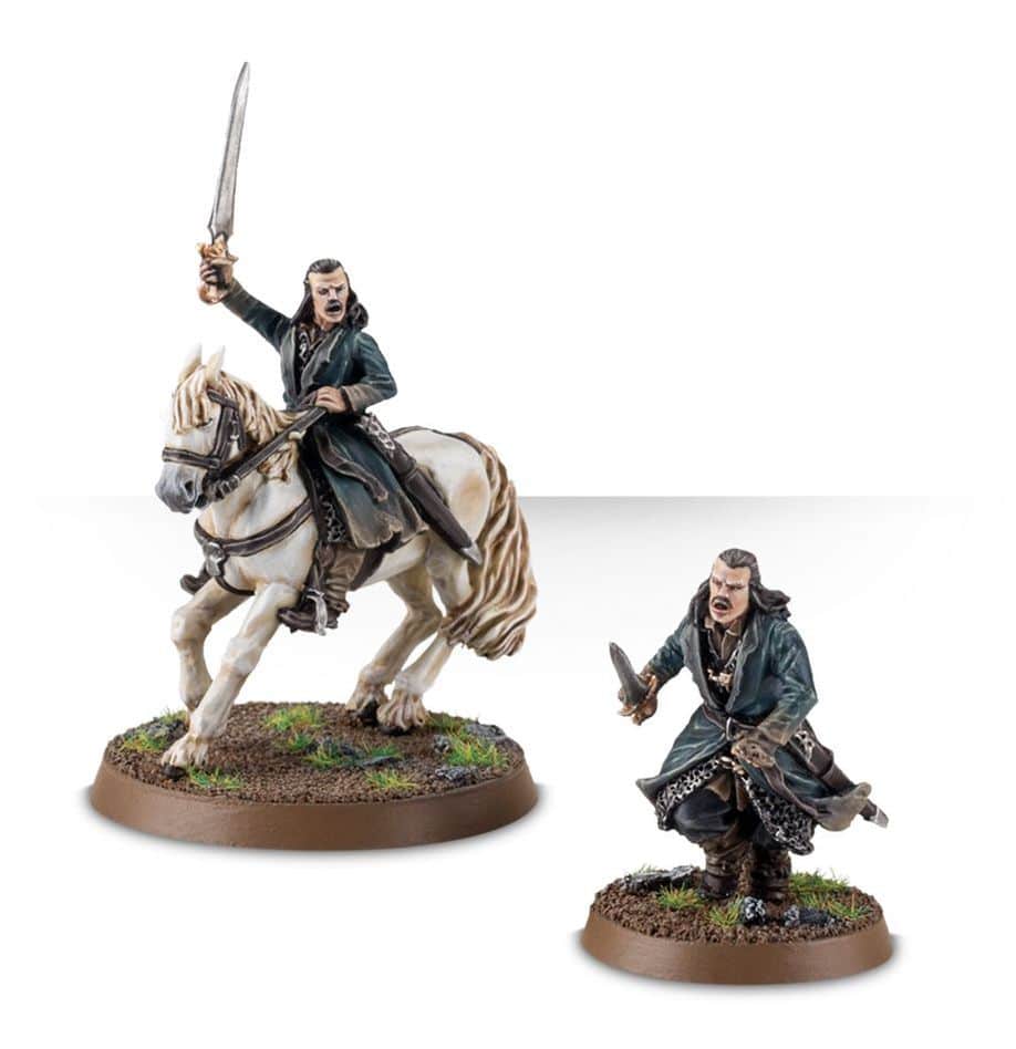 Découvrez les superbes figurines du seigneur des anneaux de games workshop: Bard the bowman