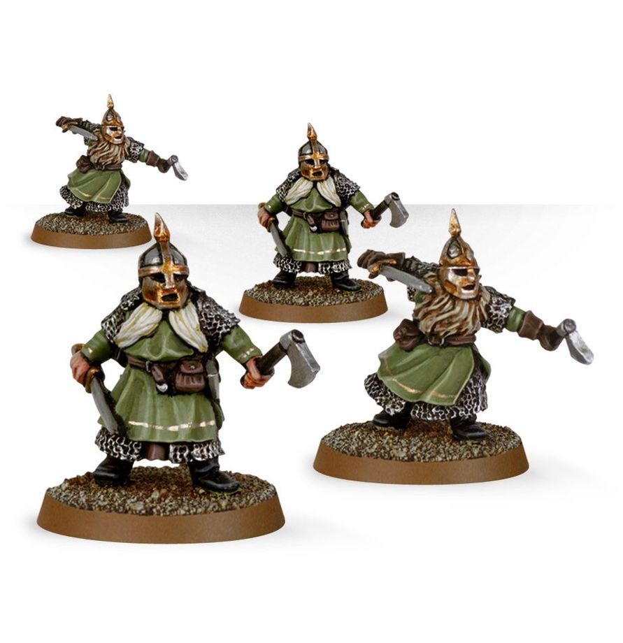 Découvrez les Dwarf Iron Guard de superbes figurines pour vos parties de seigneur des anenaux de games workshop