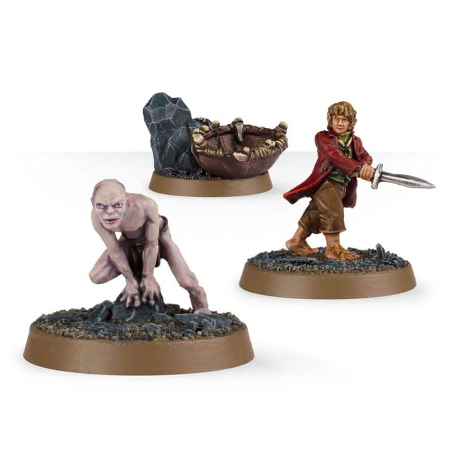 Découvrez les superbes figurines du seigneur des anneaux de games workshop: Riddles in the Dark