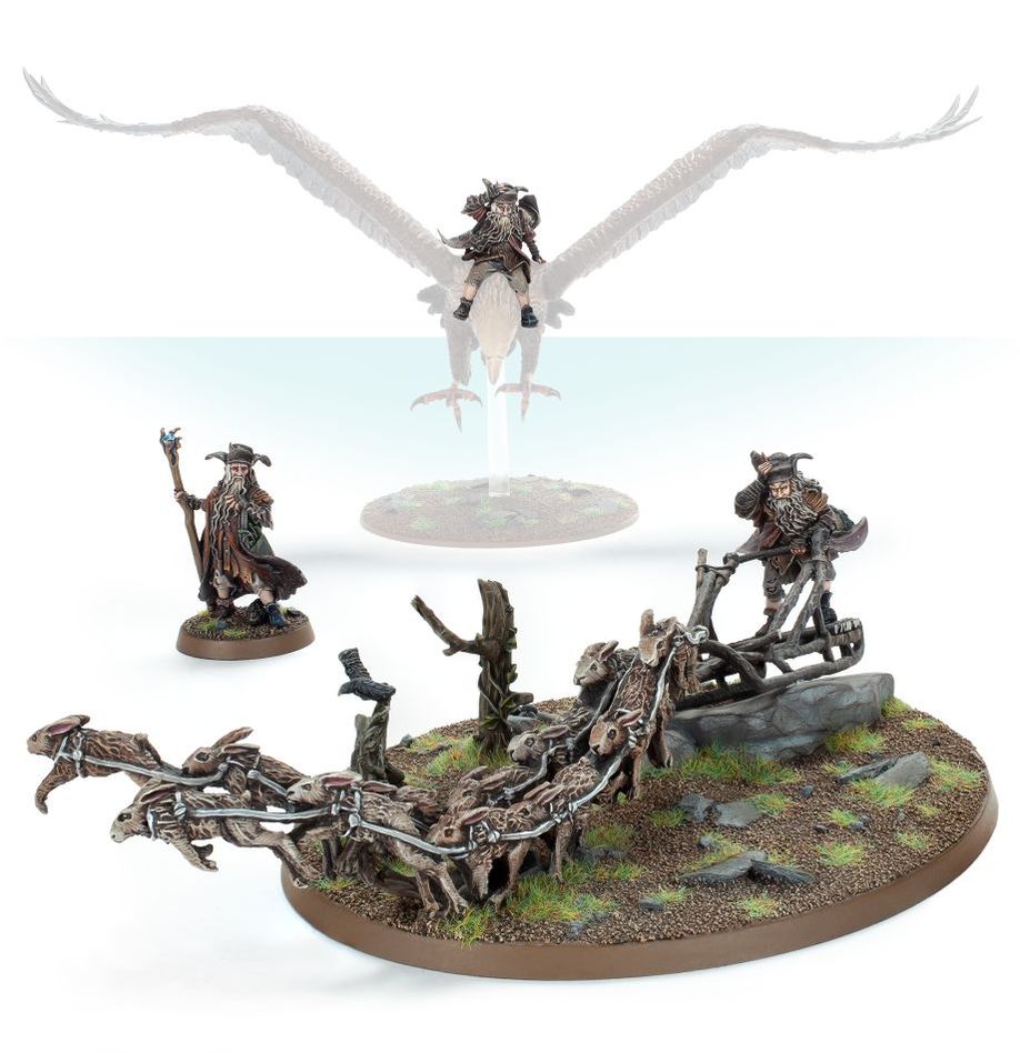 Découvrez les superbes figurines du seigneur des anneaux de games workshop: Radagast the Brown