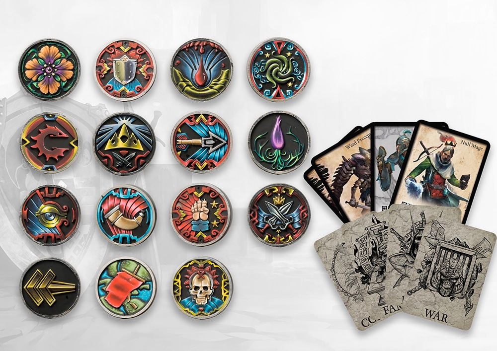 Conquest Token and Card Set est la nouvelle sortie de Parabellum pour votre armée dans Conquest the Last Argument of kings