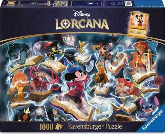 Disney Lorcana Puzzle 1000 pièces - Acier est un produit sympa à faire en famille, pour rester encore un peu plus dans l'univers de lorcana et de disney