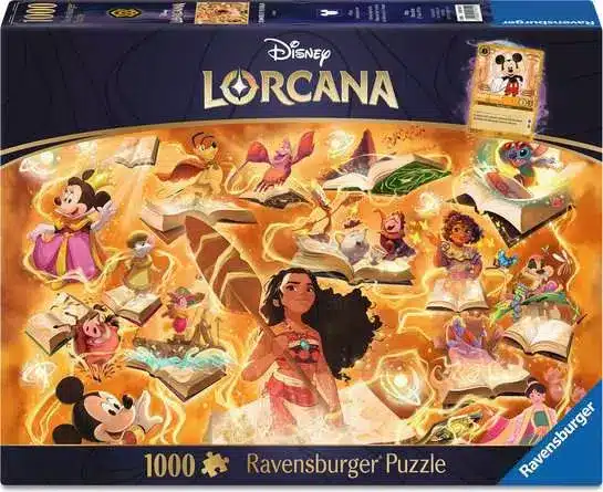 Disney Lorcana Puzzle 1000 pièces - Ambre est un produit sympa à faire en famille, pour rester encore un peu plus dans l'univers de lorcana et de disney