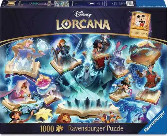 Disney Lorcana Puzzle 1000 pièces - Saphir est un produit sympa à faire en famille, pour rester encore un peu plus dans l'univers de lorcana et de disney