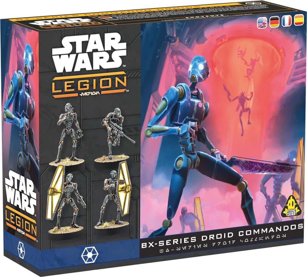 Star Wars: Legion – Bx Series Droid Commandos est la prochaine sortie pour Star Wars Legion et sa nouvelle version de ce jeu fantastique
