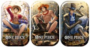 Découvrez les One Piece TCG : Lot de 3 Tin pack Vol 2 assortis VF un produit incontournable pour votre jeu de cartes favori
