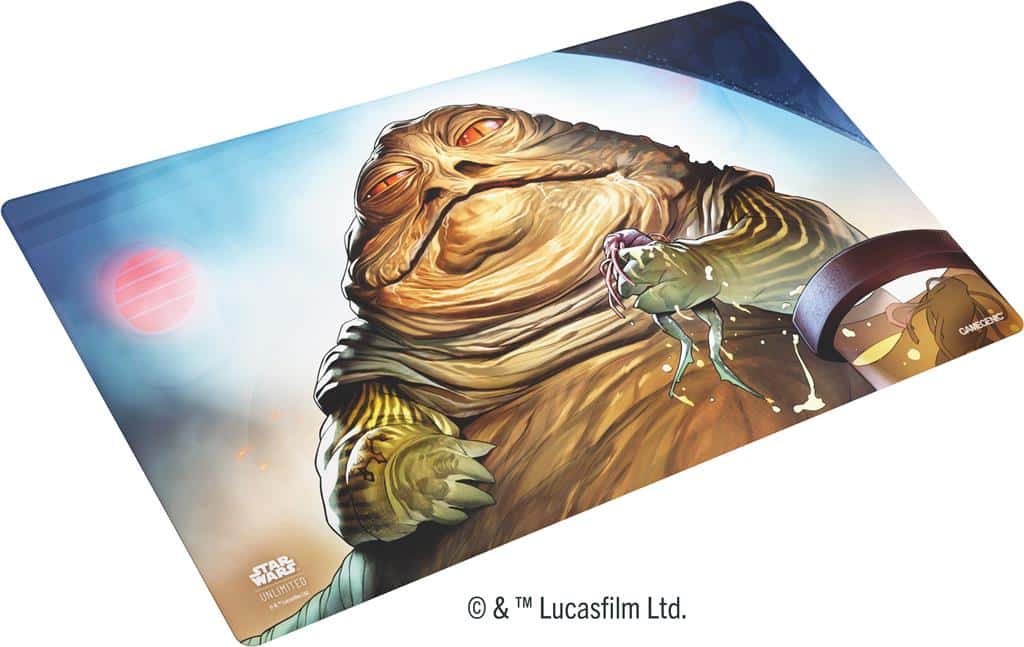 Star Wars Unlimited TCG: Saison 7 Jabba Playmat fait partie des accessoires qui accompagne cette 7 eme sortie de SWU