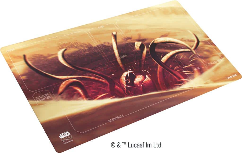 Star Wars Unlimited TCG: Saison 7 Iconic Scene 2 Playmat fait partie des accessoires qui accompagne cette 7 eme sortie de SWU