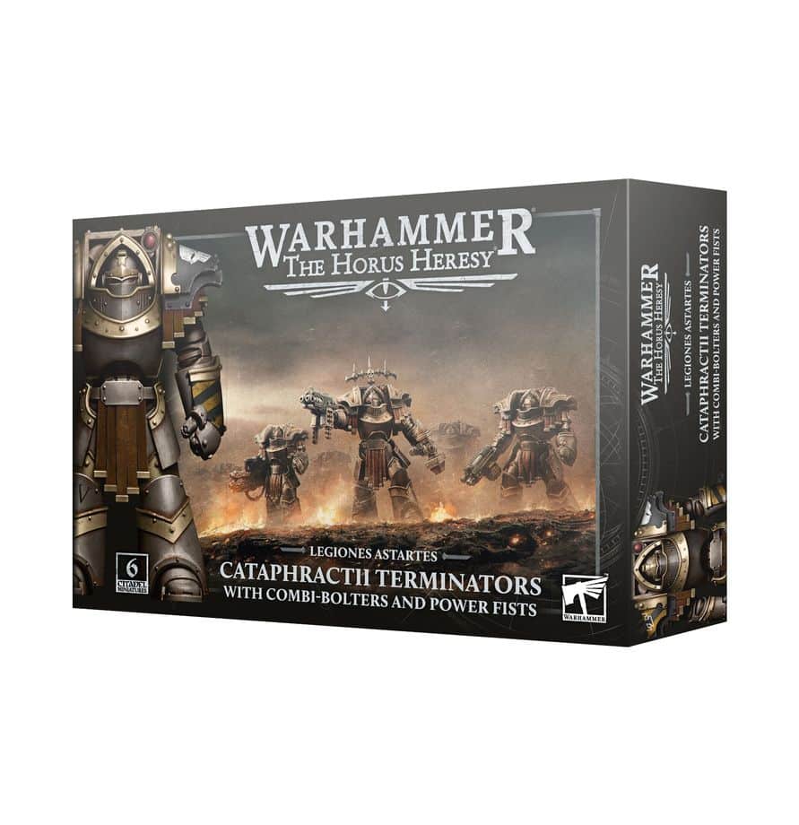 Découvrez les Legion Astartes Cataphractii Terminator Power Mauls, les terminators cataphractii équipés de gantelet énerétique