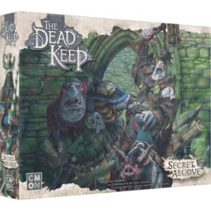 The Dead Keep : Alcove secrete est l'extension pour le nouveau jeu de plateau avec figurines de l'excellente equipe de CMON , les auteurs de Zombicide