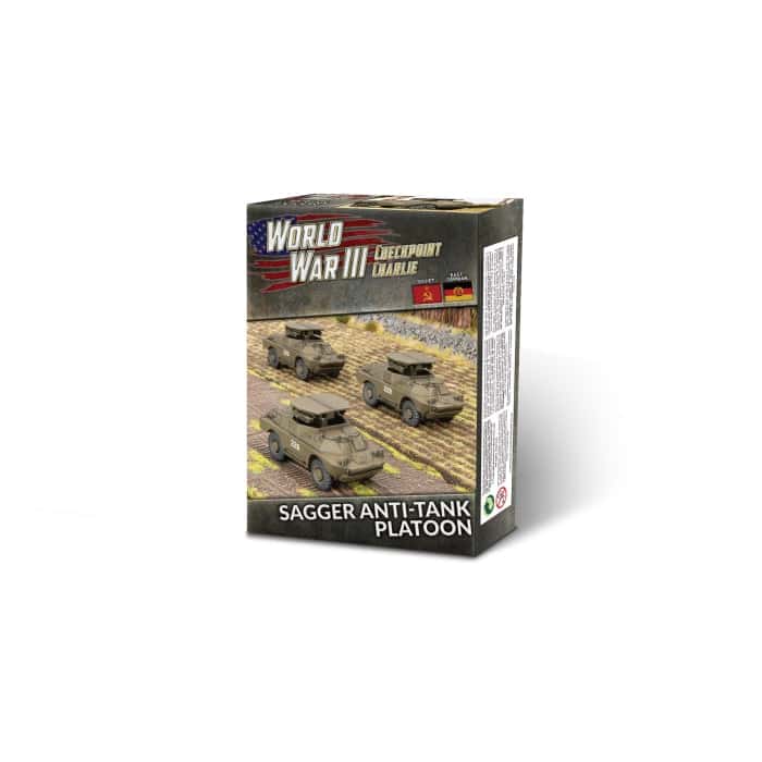 BRDM-2 Sagger (x3) (TSBX38) fait partie des unités emblématiques russes des armées sovietiques de team yankee