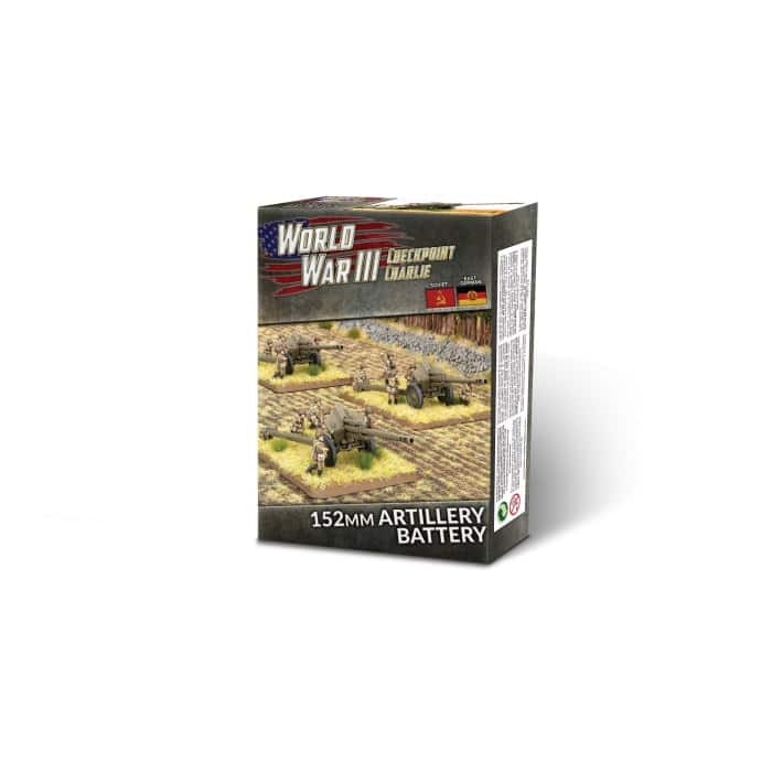 152mm Howitzer (x3) (TSBX40) fait partie des unités emblématiques russes des armées sovietiques de team yankee