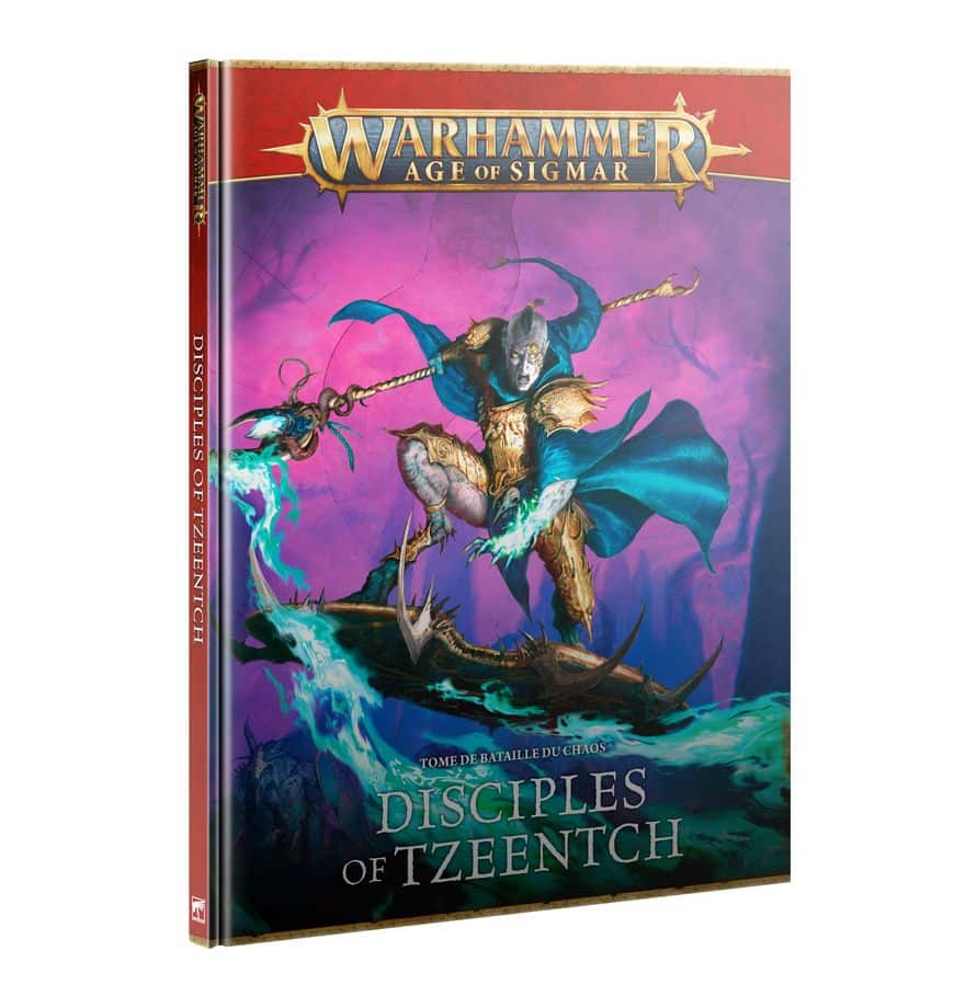 Découvrez le Battletome: Disciples of Tzeentch V4 un ajout indispensable et parfait pour tout joueur et collectionneur de Disciples Of Tzeencth