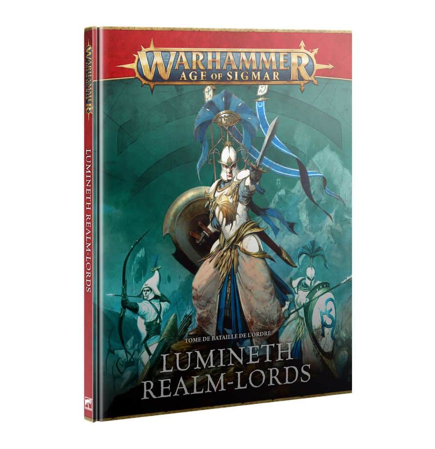 Découvrez le Battletome: Lumineth V4 VF, un guide ultime et indispensable pour tout joueur ou collectionneur des Lumineth Realm Lords