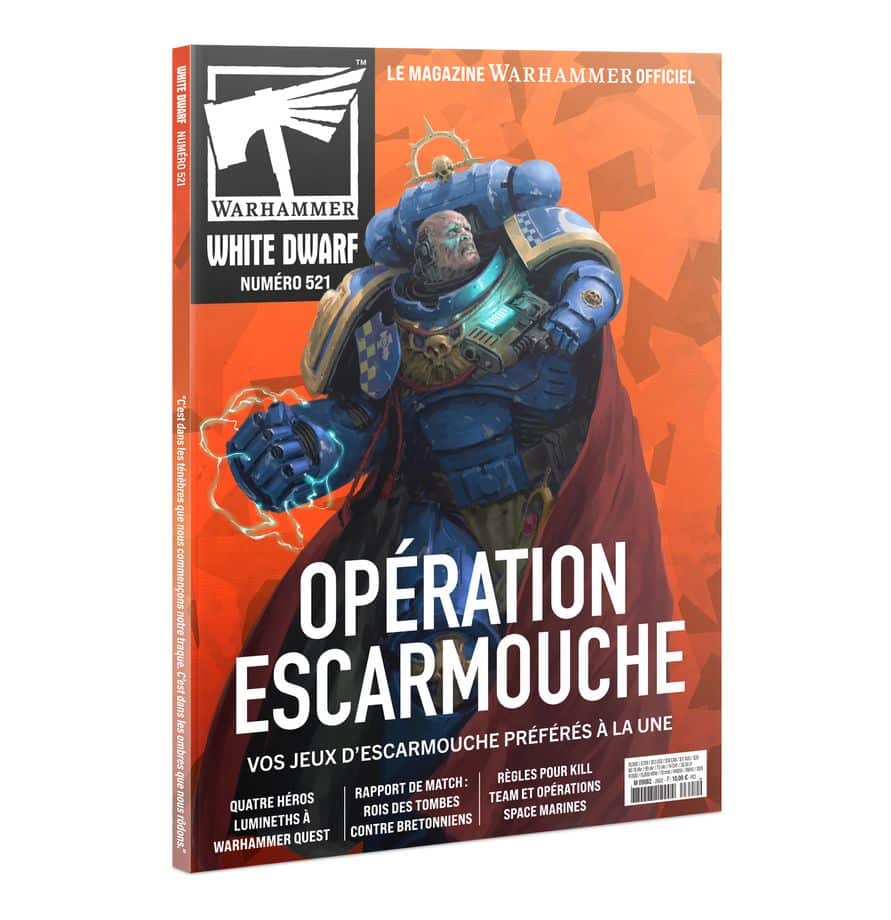 White Dwarf 521 est le magazine Warhammer premium de Games Workshop, débordant chaque mois de contenus extraordinaires pour pimentez vos parties.