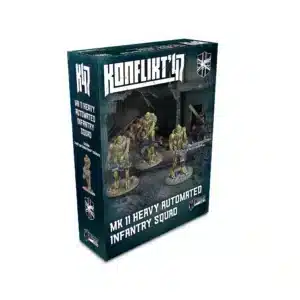 Konflikt '47 Mk II Heavy Automated Infantry Squad est l'une des sorties qui accompagne le nouveau starter du jeu de warlord games appelé konflikt 47