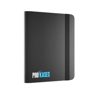 Découvrez le Classeur Souple 360 Cartes Pro Kases. Cet album de 12 pages permet de ranger jusqu'à 360 cartes standard protégées.